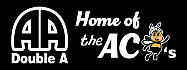 Double A - Home of the AC Bee's logo