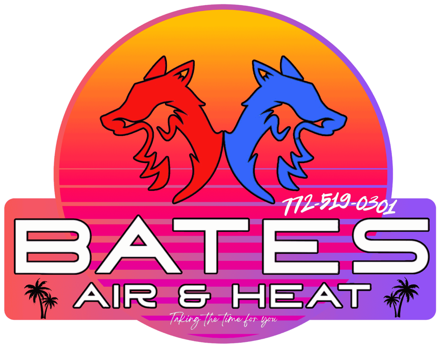 Bates Air and Heat logo